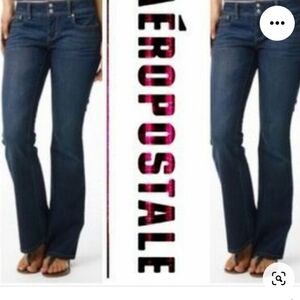 Aeropostale Hailey Flare jeans. Size 9/10 short Dark wash